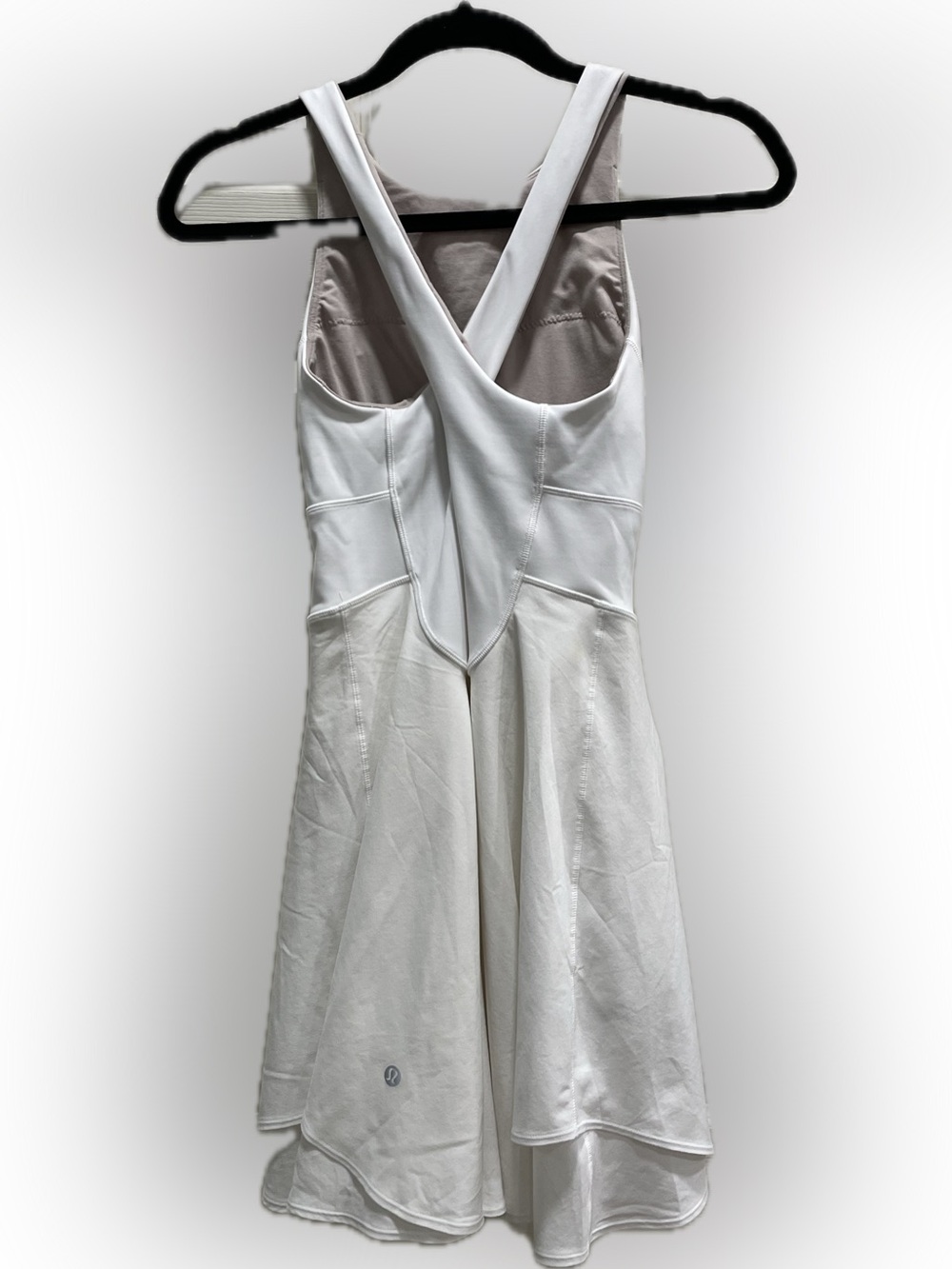 Lululemon Court Crush Dress White Size 4 W1DOCS - Picture 6 of 9